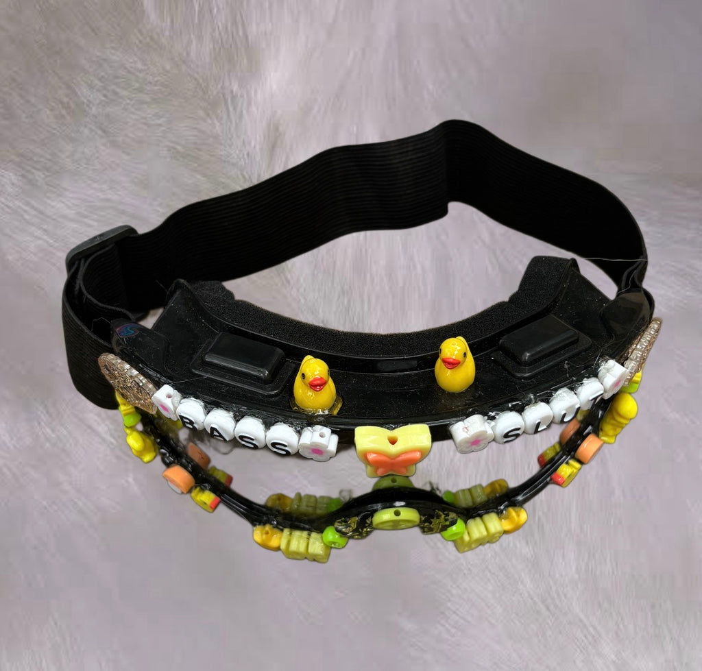 “Bass Slut” Rave Goggles