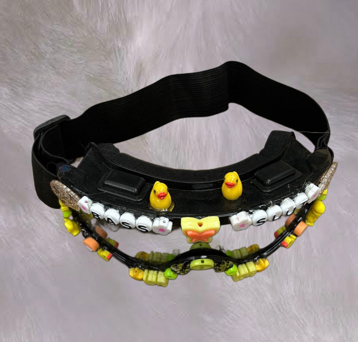 “Bass Slut” Rave Goggles