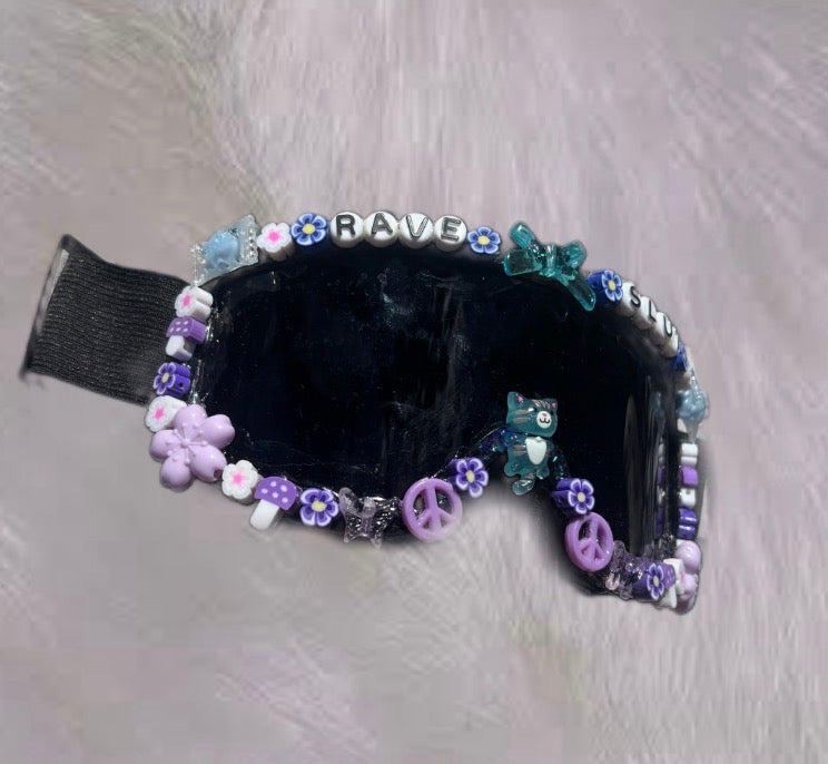 “Rave Slut” Rave Goggles