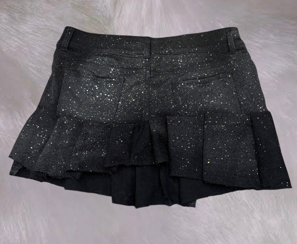 1/1 sparkly mini skirt