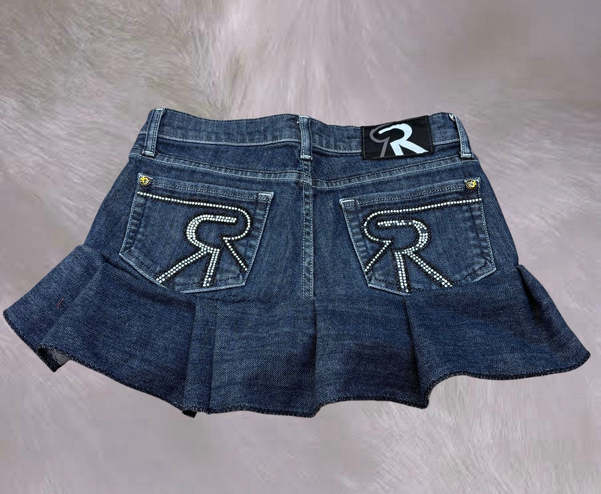 1/1 Rock Revival Mini Skirt