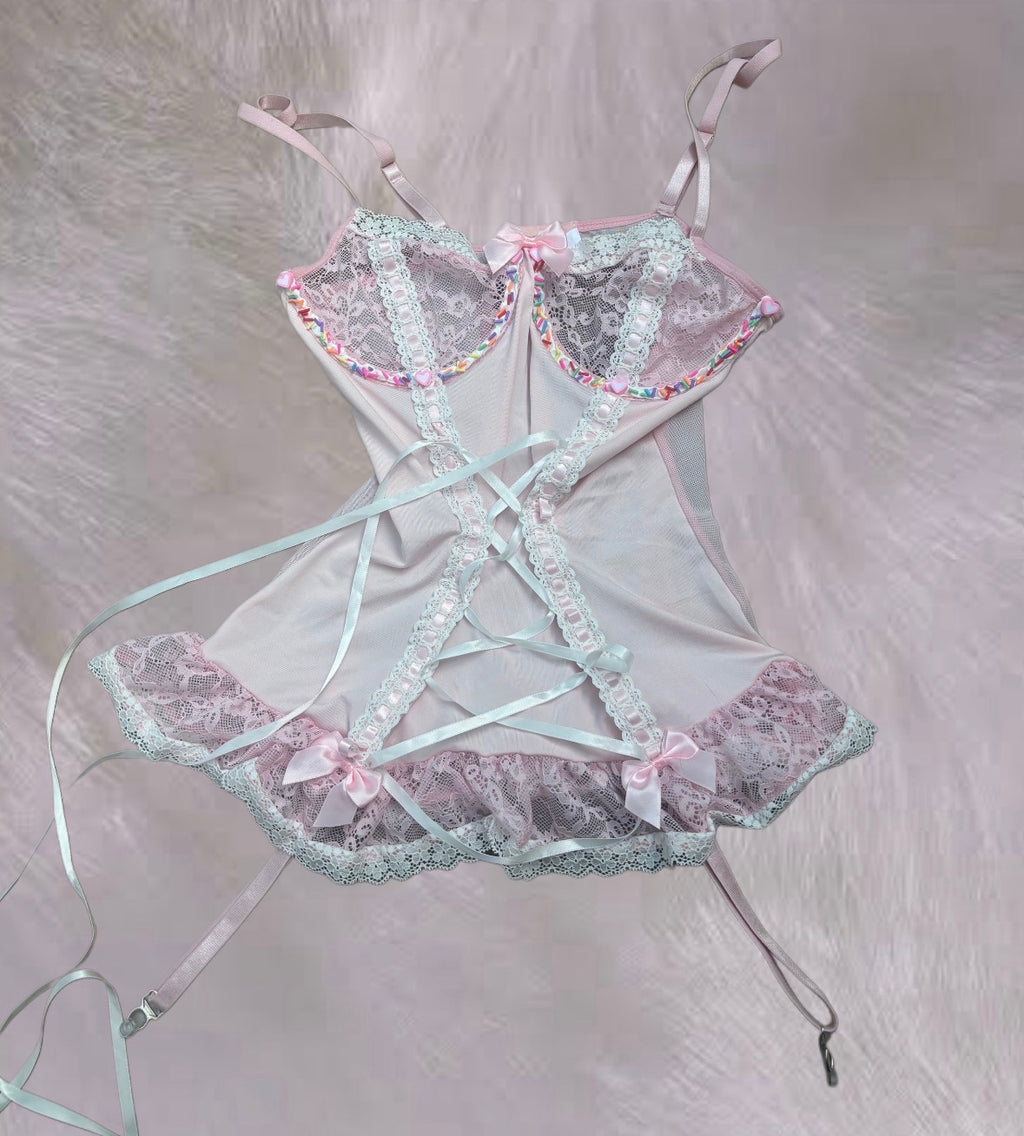 1/1 Pink Candy Corset