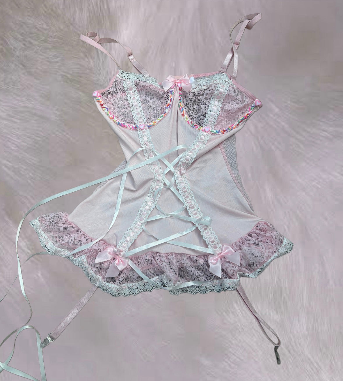 1/1 Pink Candy Corset