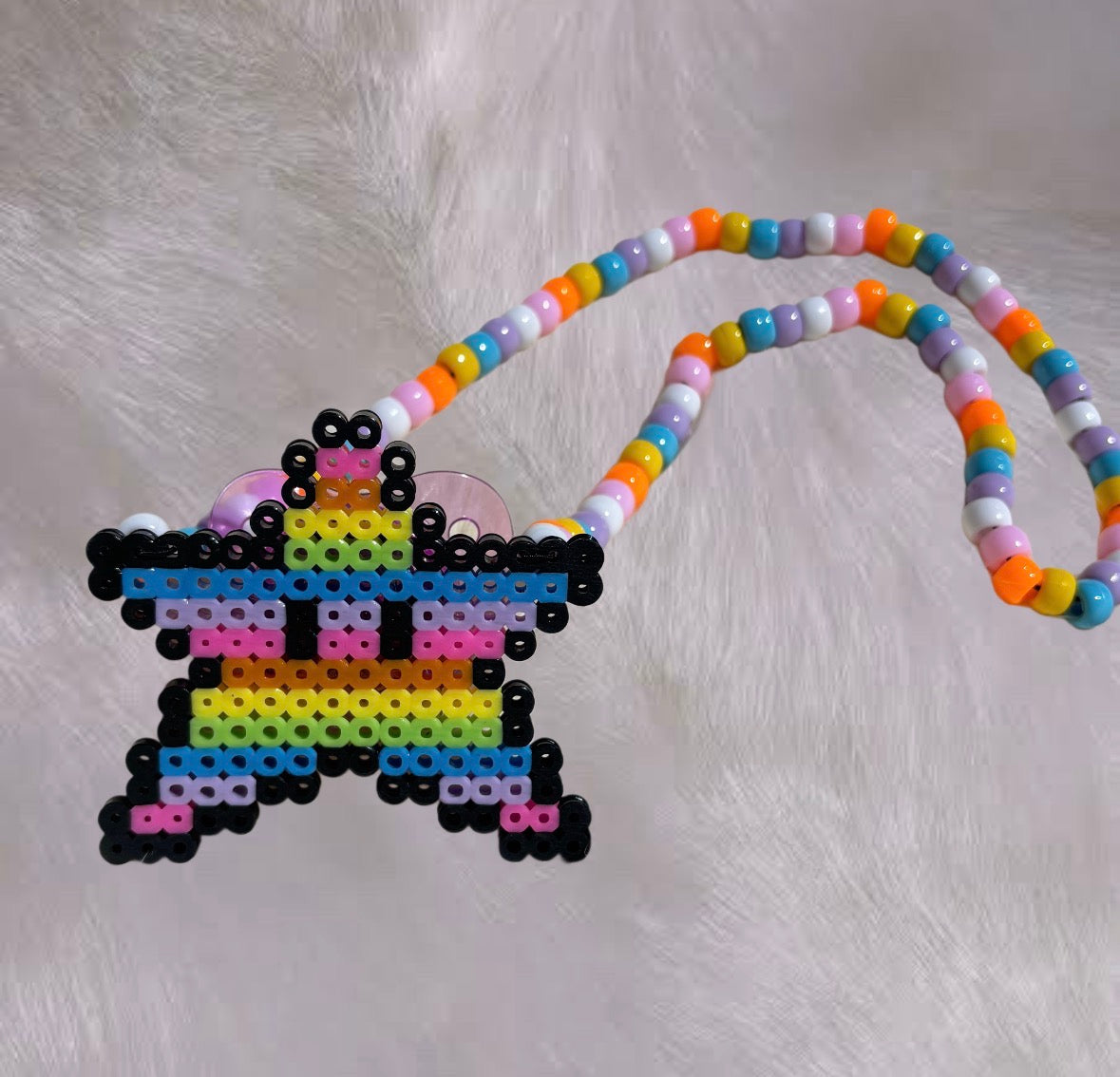 LED Rainbow Star Adult Pacifier