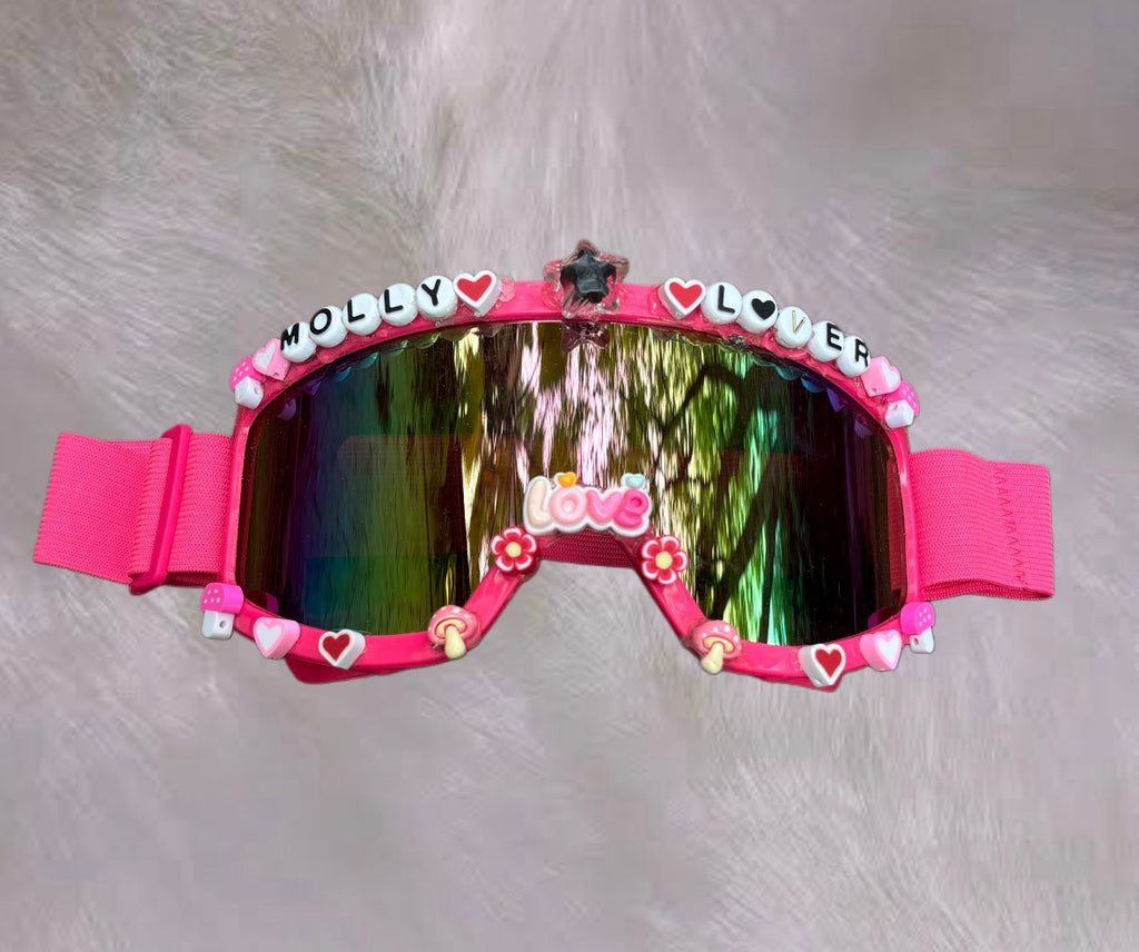 “Molly Lover” Rave Goggles