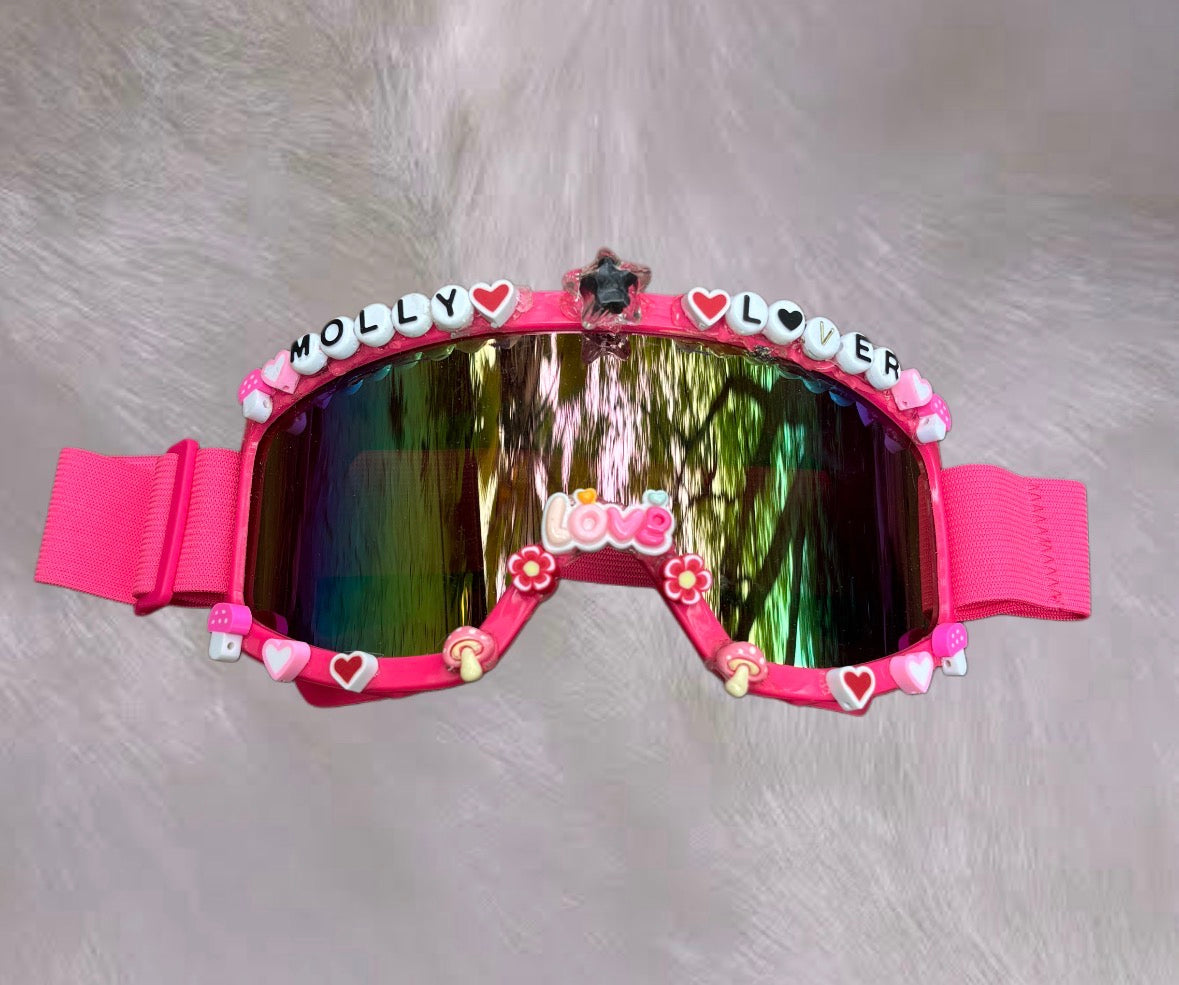 “Molly Lover” Rave Goggles