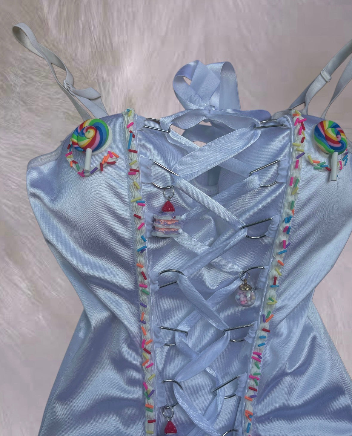 1/1 White Candy Corset