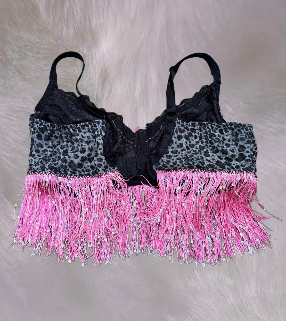 1/1 Pink Cheetah Bra