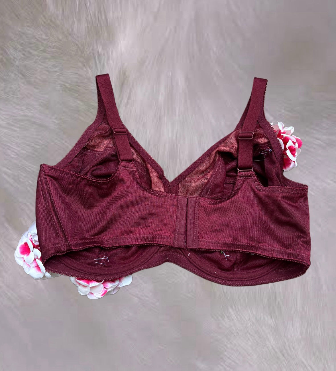 1/1 Floral Red Bra