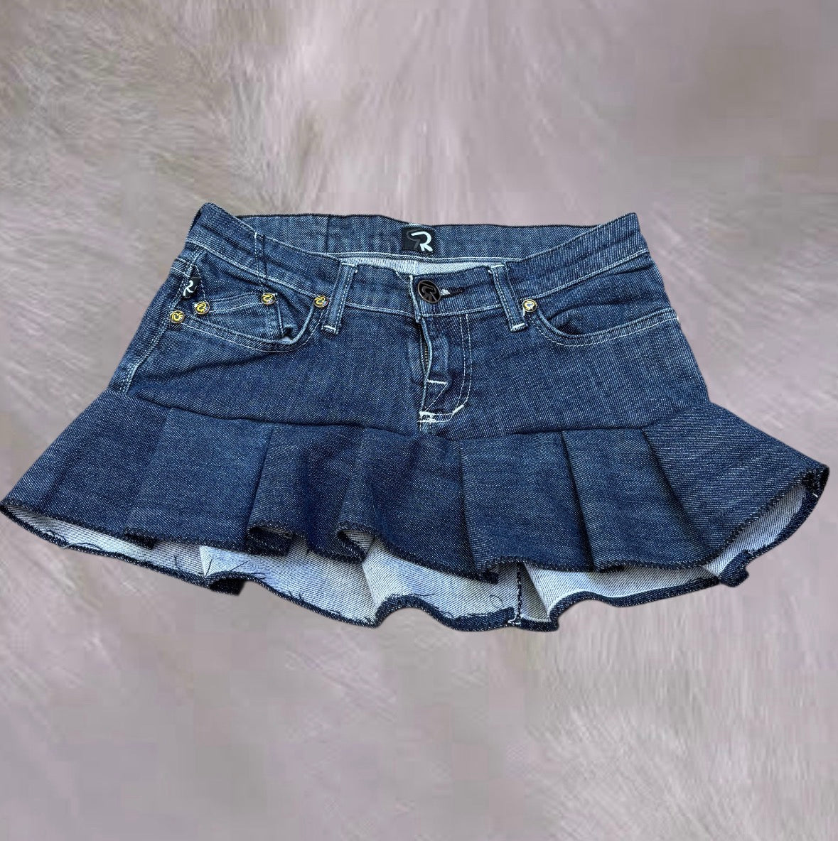 1/1 Rock Revival Mini Skirt