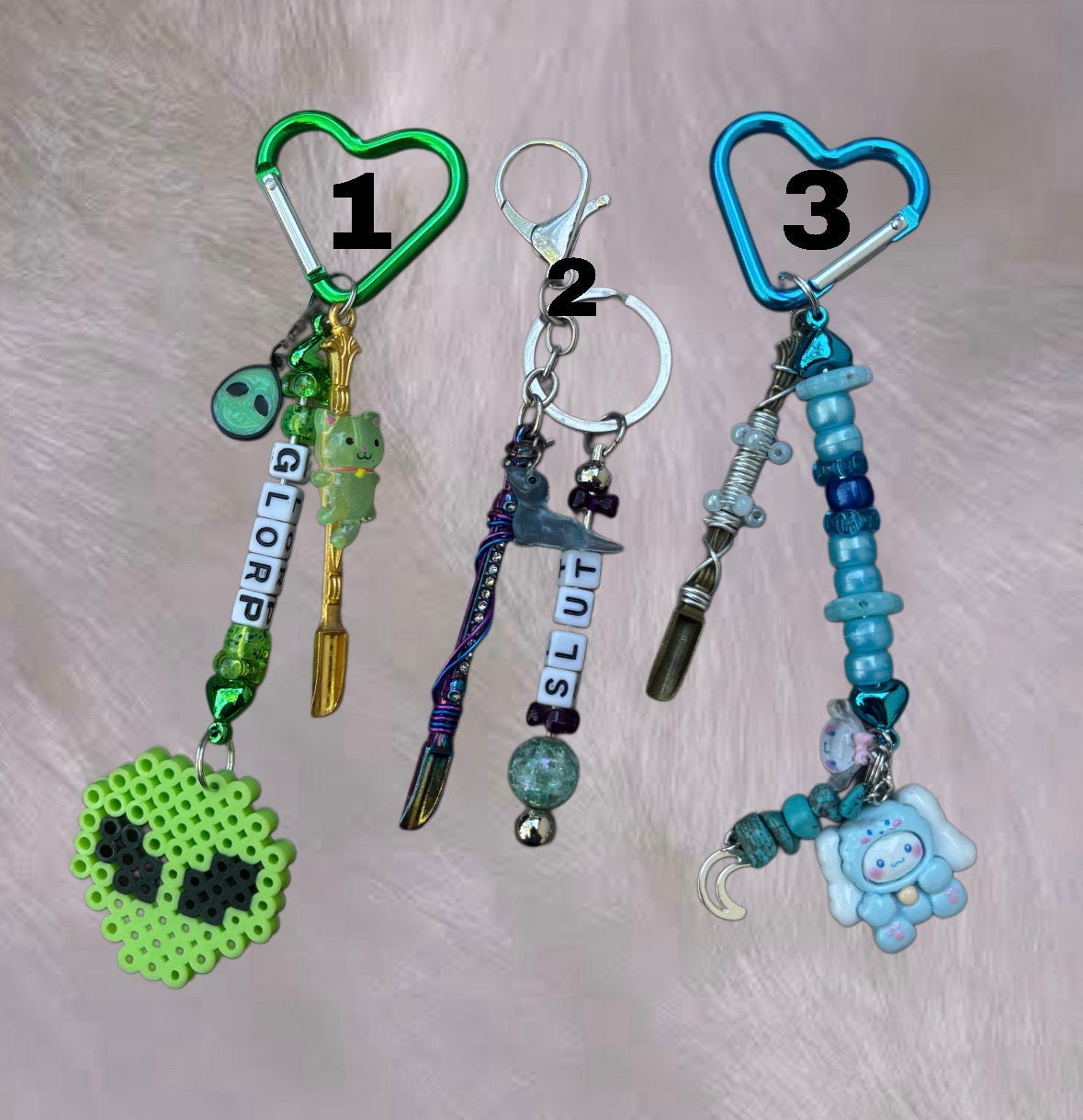 Mini Scoop on Keychains